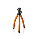 Nedis GPOD3010BK Ministatief Max. 1 Kg 27,5 Cm Flexibel Zwart/oranje