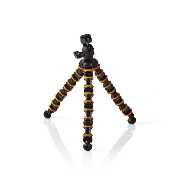 Nedis GPOD3210BK Ministatief Max. 2,5 Kg 30,0 Cm Flexibel Zwart/oranje