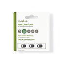 Nedis PRIVWCC10BK3 Privacy-cover Voor Smartphones En Tablets Snel Aan Te Brengen 3-pack Zwart