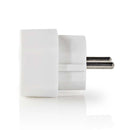 Nedis PSSPL200C1WT Stopcontactsplitter 2-weg Eurostopcontact Wit