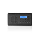 Nedis RDDB1500BK Dab+-radio 3 W Fm Klok- En Alarmfunctie Zwart