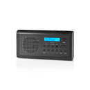 Nedis RDDB1500BK Dab+-radio 3 W Fm Klok- En Alarmfunctie Zwart