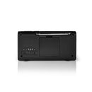 Nedis RDDB1500BK Dab+-radio 3 W Fm Klok- En Alarmfunctie Zwart