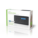 Nedis RDDB1500BK Dab+-radio 3 W Fm Klok- En Alarmfunctie Zwart