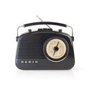 Nedis RDFM5000BK Fm-radio 4,5 W Draaggreep Zwart