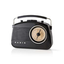 Nedis RDFM5000BK Fm-radio 4,5 W Draaggreep Zwart