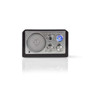 Nedis RDFM5100BK Fm-radio 9 W Analoge Tuning Retro Design Zwart