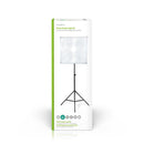 Nedis SLKT10BK Verlichtingsset Fotostudio 2x 70 W 5500 K 180 Cm Hoogte Opvouwbaar