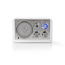 Nedis RDFM5100WT Fm-radio 9 W Analoge Tuning Retro Design Wit