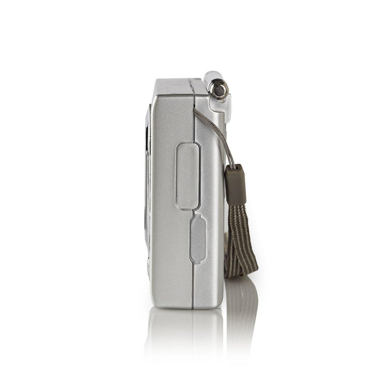 Nedis RDWR1000GY Fm-radio 1,5w Wereldontvanger Alarmfunctie Grijs
