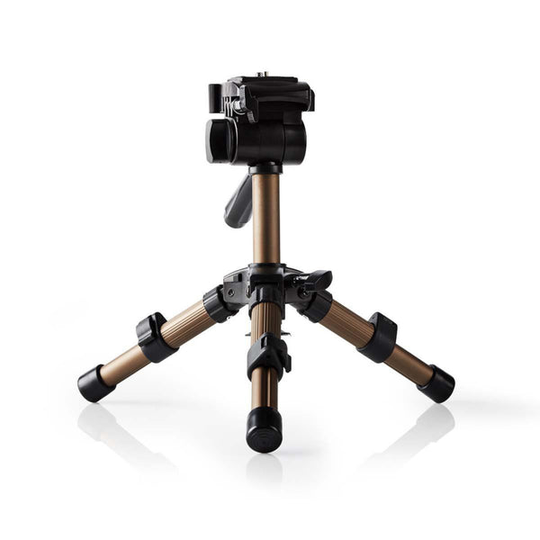 Nedis TPOD1100BZ Ministatief Pannen En Kantelen Max. 1 Kg 161 Cm Zwart / Zilver
