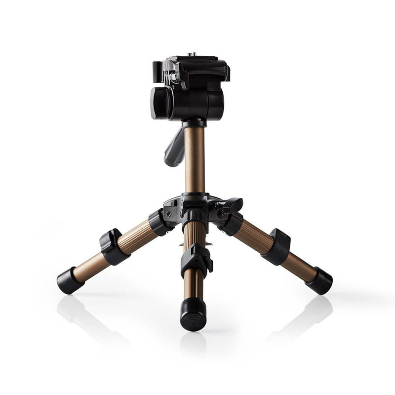 Nedis TPOD1100BZ Ministatief Pannen En Kantelen Max. 1 Kg 161 Cm Zwart / Zilver