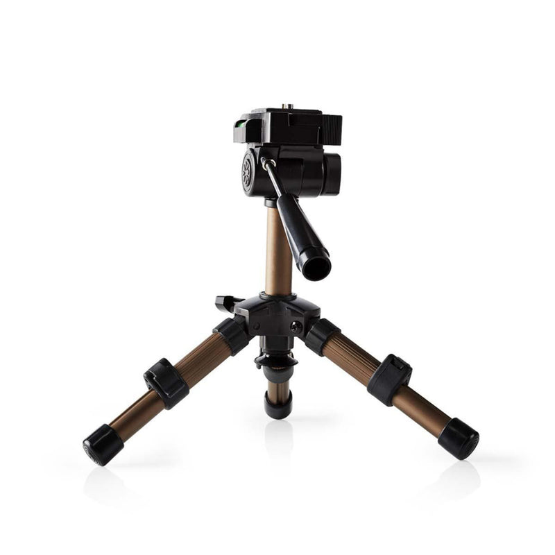 Nedis TPOD1100BZ Ministatief Pannen En Kantelen Max. 1 Kg 161 Cm Zwart / Zilver