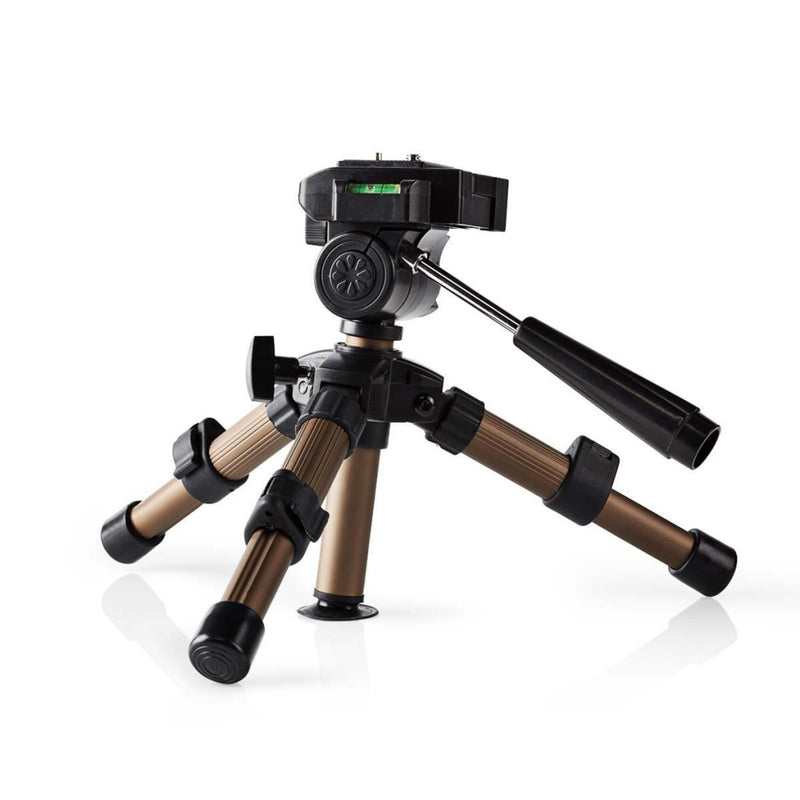 Nedis TPOD1100BZ Ministatief Pannen En Kantelen Max. 1 Kg 161 Cm Zwart / Zilver