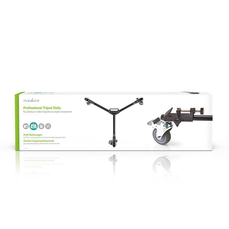 Nedis TPDY100BK Statiefdolly Max. 20 Kg Zwart