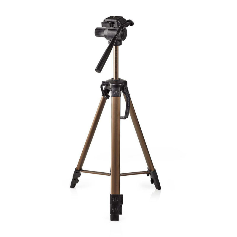 Nedis TPOD2300BZ Statief Pan & Tilt Max. 3,5 Kg 161 Cm Zwart / Zilver