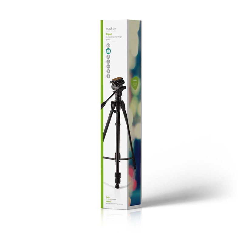 Nedis TPOD4200BK Driepoot Pannen En Kantelen Max. 3 Kg 165 Cm Zwart