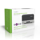 Nedis HDDUDB3300BK Harde Schijf-dockingstation Usb 3.0 Dual Sata 2,5&quot;/3,5&quot; Met Offline-cl