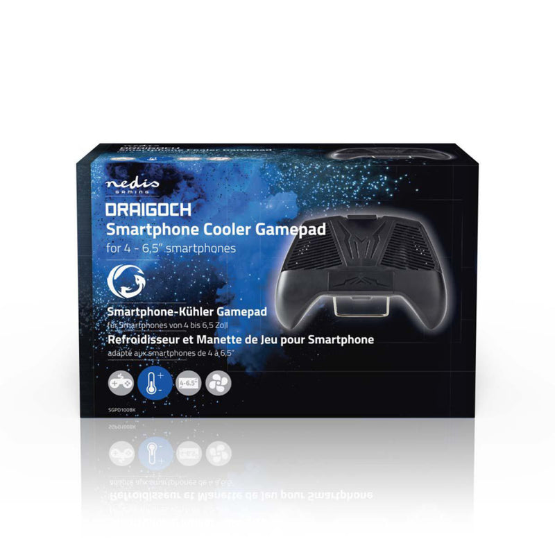 Nedis SGPD100BK Smartphone-gamepad Koeler Voor Een Schermformaat Van 4&quot; - 6,5&quot; Zwart