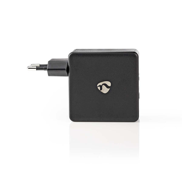 Nedis WCPD30W110BK Thuislader 3,0 A Usb (qc) / Usb-c&trade; Voeding: 30 W Zwart