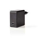 Nedis WCPD60W100BK Thuislader 3,0 A Usb-c Power Delivery 60 W Zwart