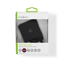 Nedis WCPD30W110BKUK Thuislader 3,0 A Usb (qc) / Usb-c&trade; Voeding: 30 W Zwart