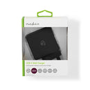 Nedis WCPD30W110BKUK Thuislader 3,0 A Usb (qc) / Usb-c&trade; Voeding: 30 W Zwart