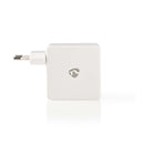 Nedis WCPD30W110WT Thuislader 3,0 A Usb (qc) / Usb-c Voeding: 30 W Wit