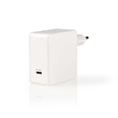 Nedis WCPD60W100WT Thuislader 3,0 A Usb-c&trade; Met Pd (60 W) Wit