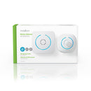 Nedis ALRMMW20WT Zoemer Bewegingsdetector Home Security 8 Ringtones Seint Met Licht En Geluid