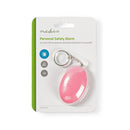 Nedis ALRMP10PK Persoonlijk Veiligheidsalarm Lichtgewicht ? 85 Db-alarm Roze