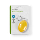 Nedis ALRMP10YE Persoonlijk Veiligheidsalarm Lichtgewicht ? 85 Db-alarm Geel