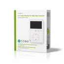 Nedis DOORP15CWT Deurvideomonitor 4,3&quot; Ontgrendelfunctie Wit