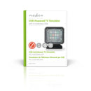 Nedis DUMSTV10BK Tv Simulator Ingebouwde Timer Gevoed Via Usb Zwart