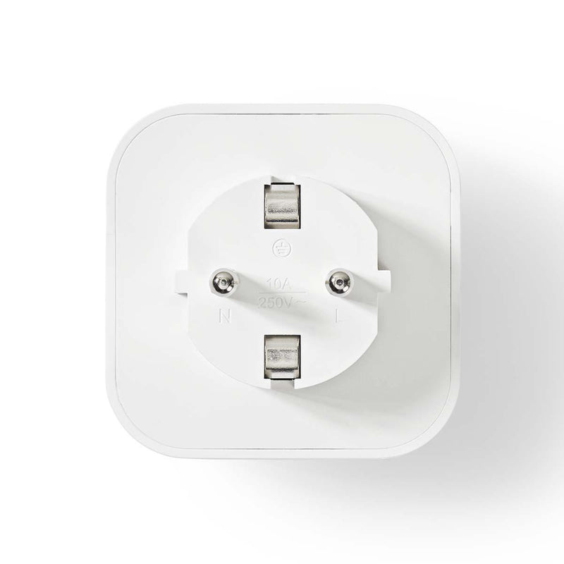 Nedis WIFIP130FWT Wi-fi Smart Plug Schuko Type F 10 A