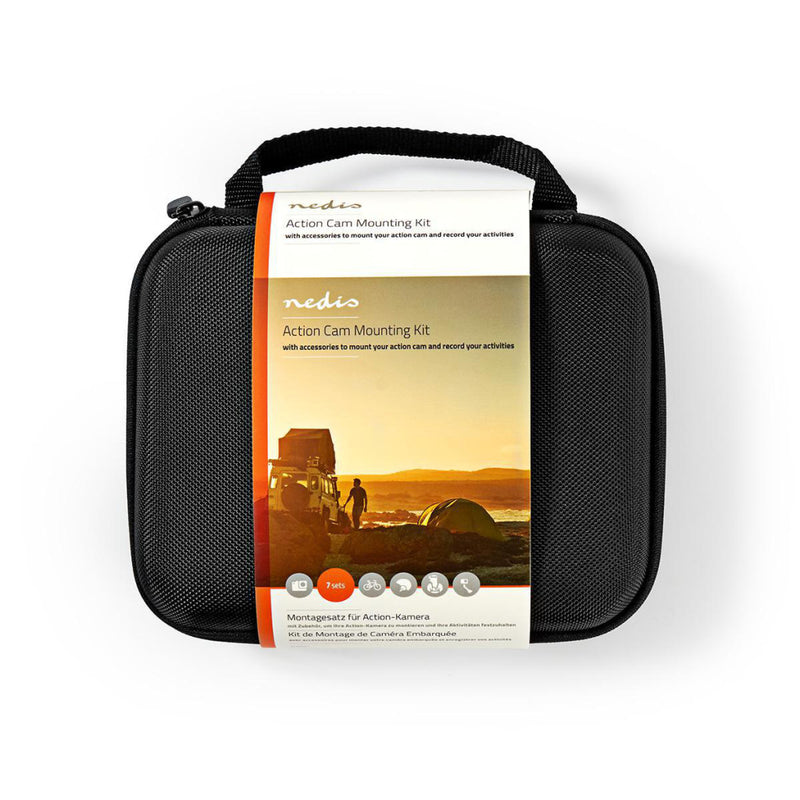 Nedis ACMK01 Bevestigingsset Actiecamera 7 Mounts Inbegrepen Reisetui