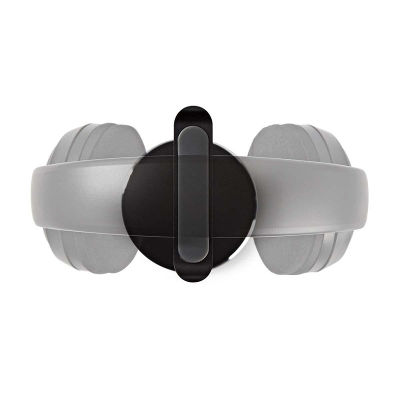 Nedis HPST200BK Standaard Voor Koptelefoon Aluminium Ontwerp Antislipvoetjes 98 X 276 Mm Zwart