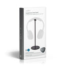 Nedis HPST200BK Standaard Voor Koptelefoon Aluminium Ontwerp Antislipvoetjes 98 X 276 Mm Zwart