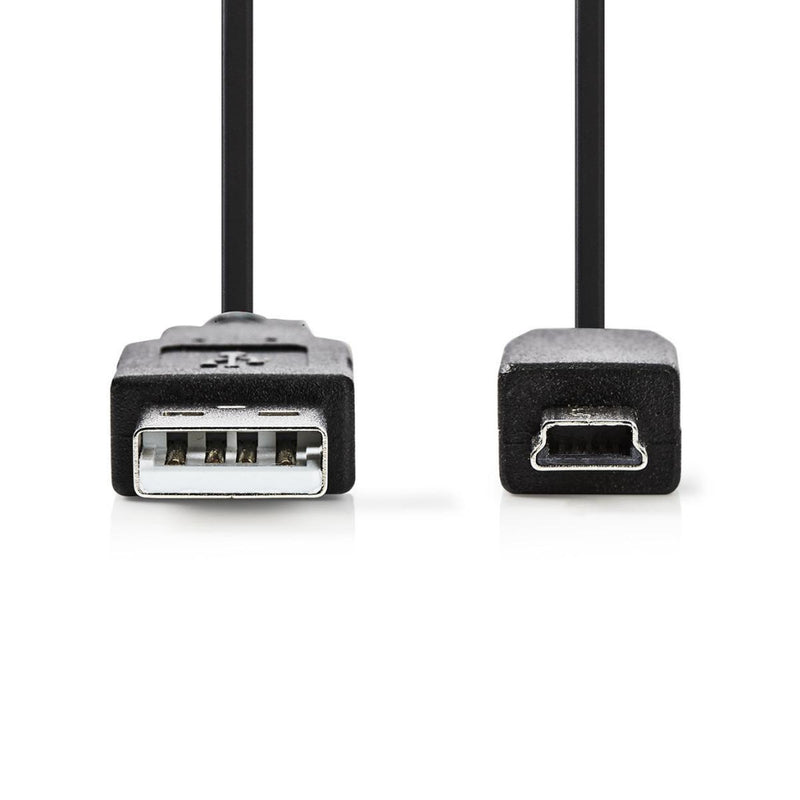 Nedis CCGT60300BK30 Kabel Usb 2.0 A Male - Mini 5-pins Male 3,0 M Zwart