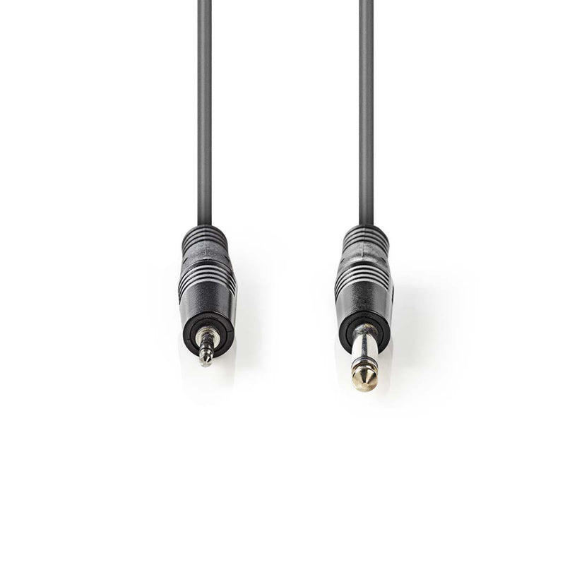 Nedis COTH23200GY30 Stereo Audiokabel 2x 6,35 Mm Male - 3,5 Mm Male 3,0 M Grijs