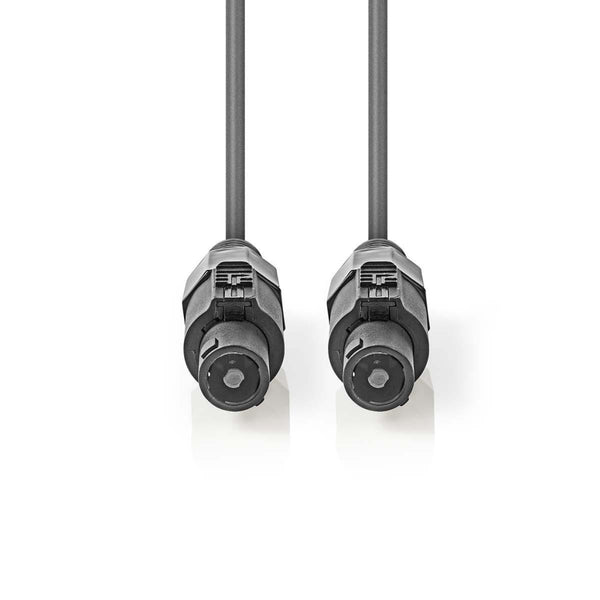 Nedis COTG16000GY150 Luidsprekerkabel 1,5 Mm&sup2; Luidspreker 2-pins Female - Luidspreker 2-pins F