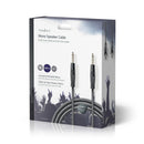 Nedis COTG23050GY100 Kabel Voor Monoluidspreker 6,35 Mm Male - 6,35 Mm Male 10 M Grijs
