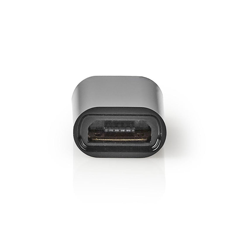 Nedis CCGP60910BK Adapter Usb 2.0 Type-c Male - Micro B Female Zwart