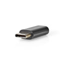 Nedis CCGP60910BK Adapter Usb 2.0 Type-c Male - Micro B Female Zwart