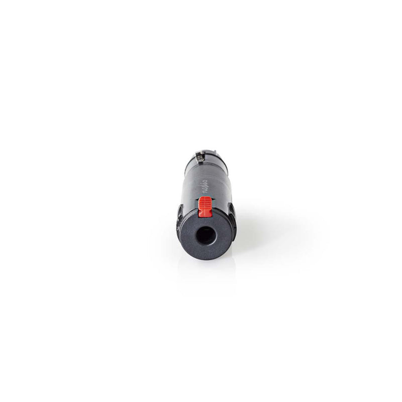 Nedis COTP15945BK Xlr-adapter Stereo Xlr 3-pins Male - 6,3 Mm Female Zwart
