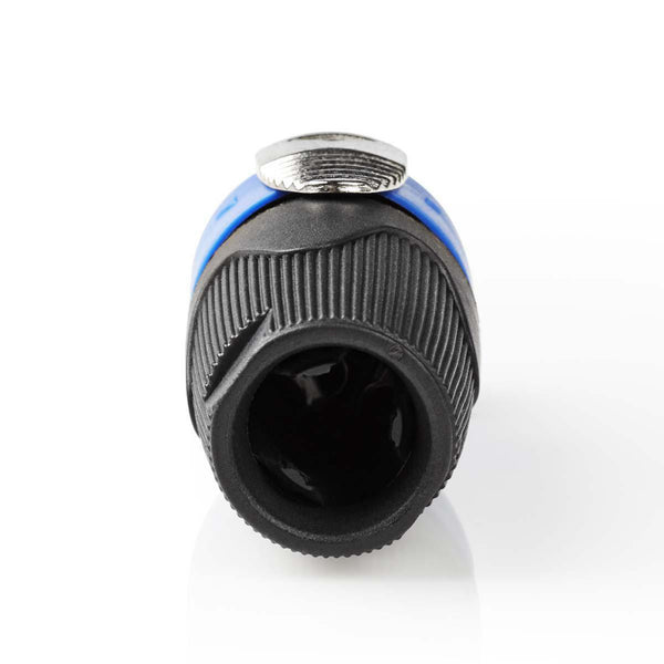 Nedis COTP16910BK Luidsprekerkoppeling Luidspreker 4-pins Male - Luidspreker 4-pins Male Zwart