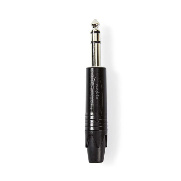 Nedis COTP23901BK Audioconnector Stereo 6,35 Mm Male Zwart
