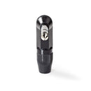 Nedis COTP23903BK Audioconnector Stereo 6,35 Mm Male Haaks Zwart