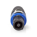 Nedis COTP16900BK Luidsprekerconnector Luidspreker 4-pins Female Zwart