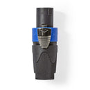 Nedis COTP16900BK Luidsprekerconnector Luidspreker 4-pins Female Zwart